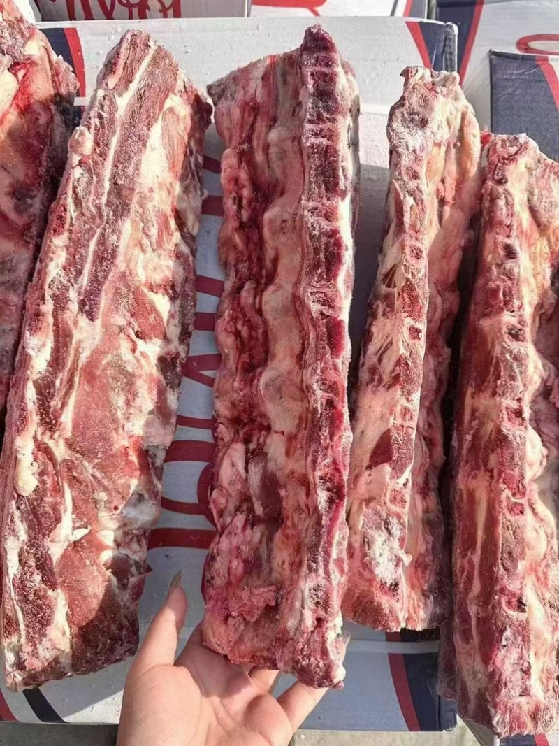 多肉牛脊骨块，分割好的，价格美丽，一件也是批发价
