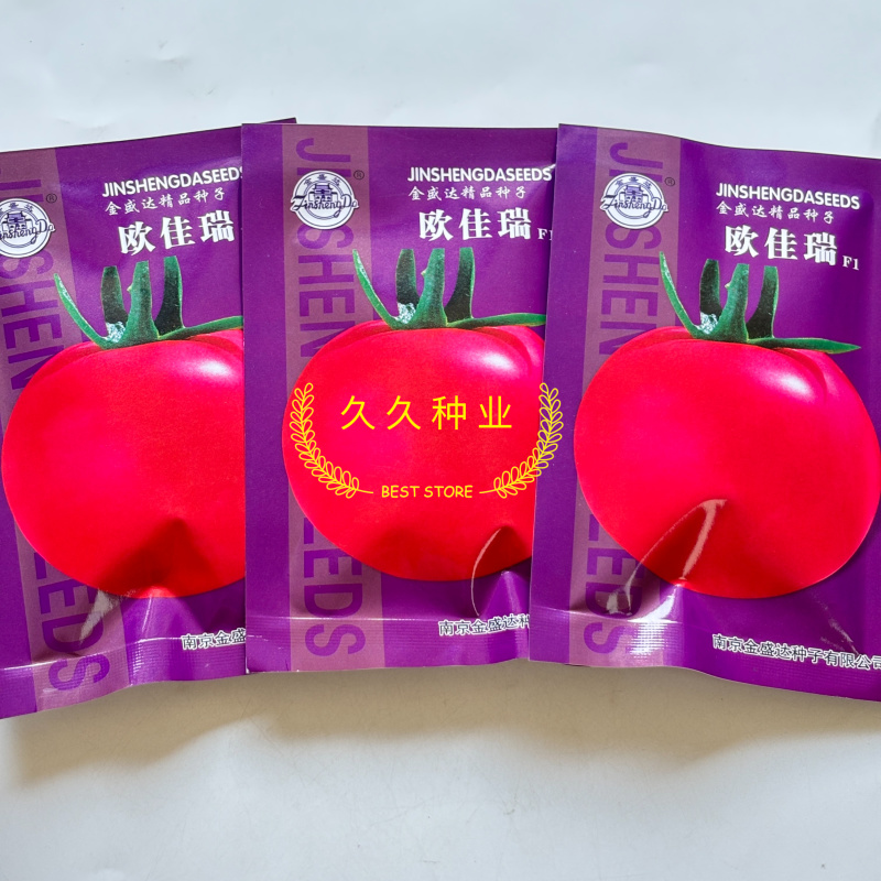 欧佳瑞粉红番茄种子中早熟无限生长大果西红柿种籽硬度高
