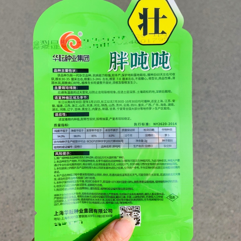 胖吨吨甜脆大白萝卜种籽特大号白萝卜种子秋季耐寒蔬菜种子
