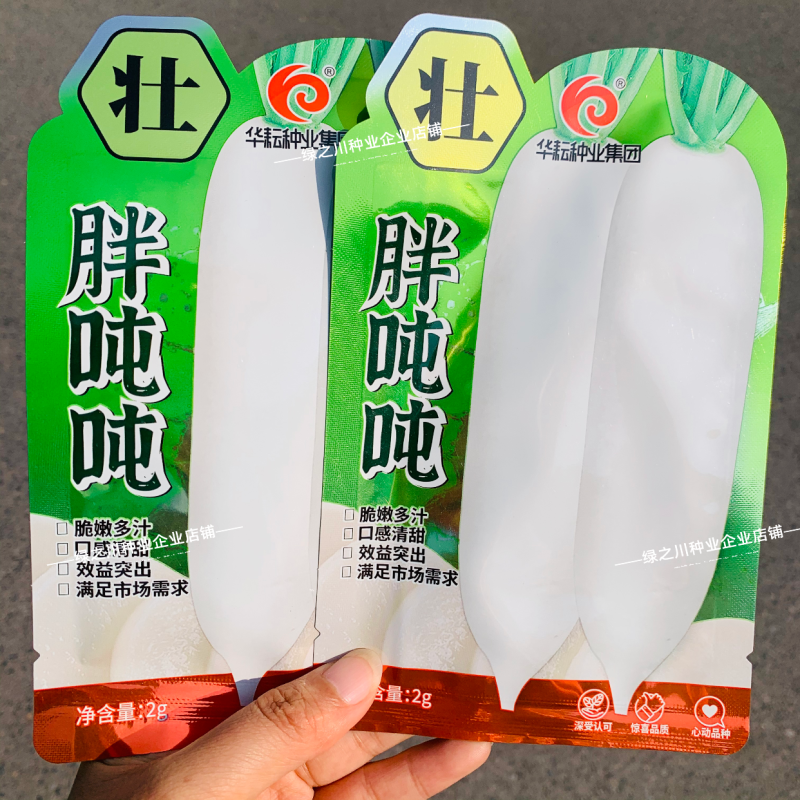 胖吨吨甜脆大白萝卜种籽特大号白萝卜种子秋季耐寒蔬菜种子