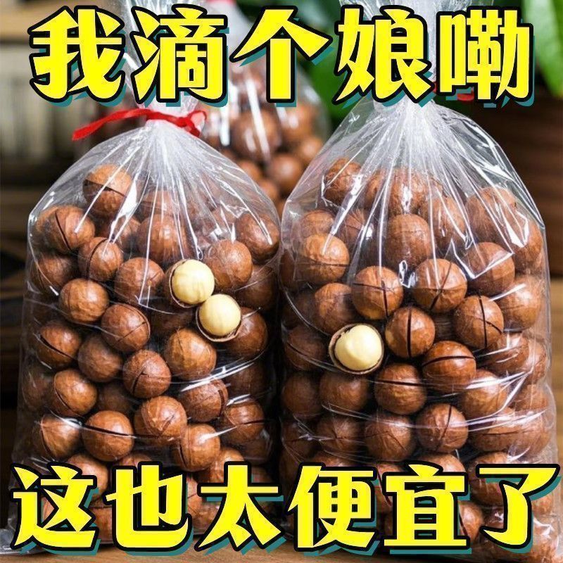 夏威夷果坚果电商一件发货支持多多抖音24小时揽收