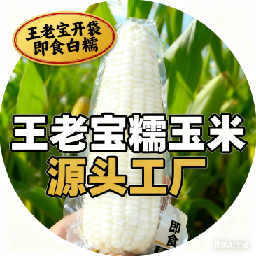 寒地黑土真空包装黑糯、白糯、黄糯、花糯、开袋即食甜糯玉米
