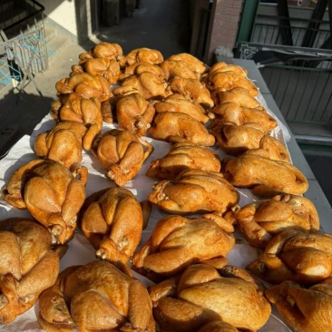 油炸烧鸡胚