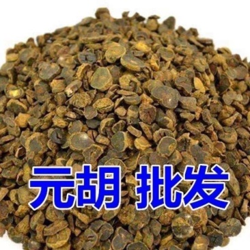 元胡中药材新货醋元胡制炙元胡延胡索片元胡索中药玄胡正品