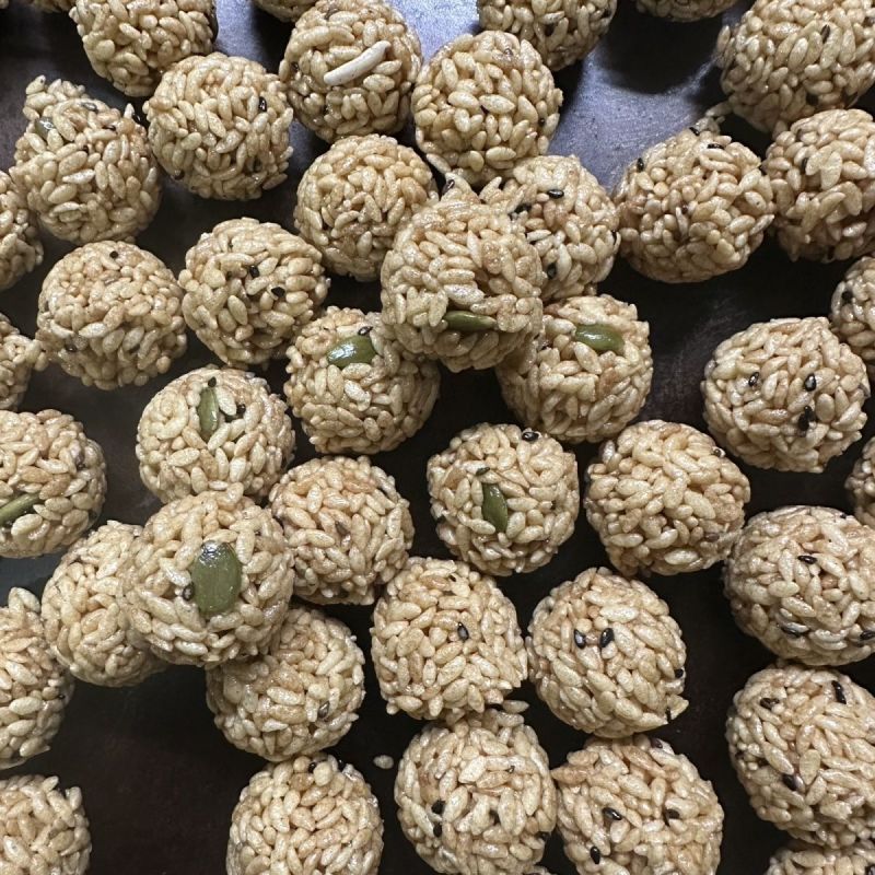 山药荞麦球