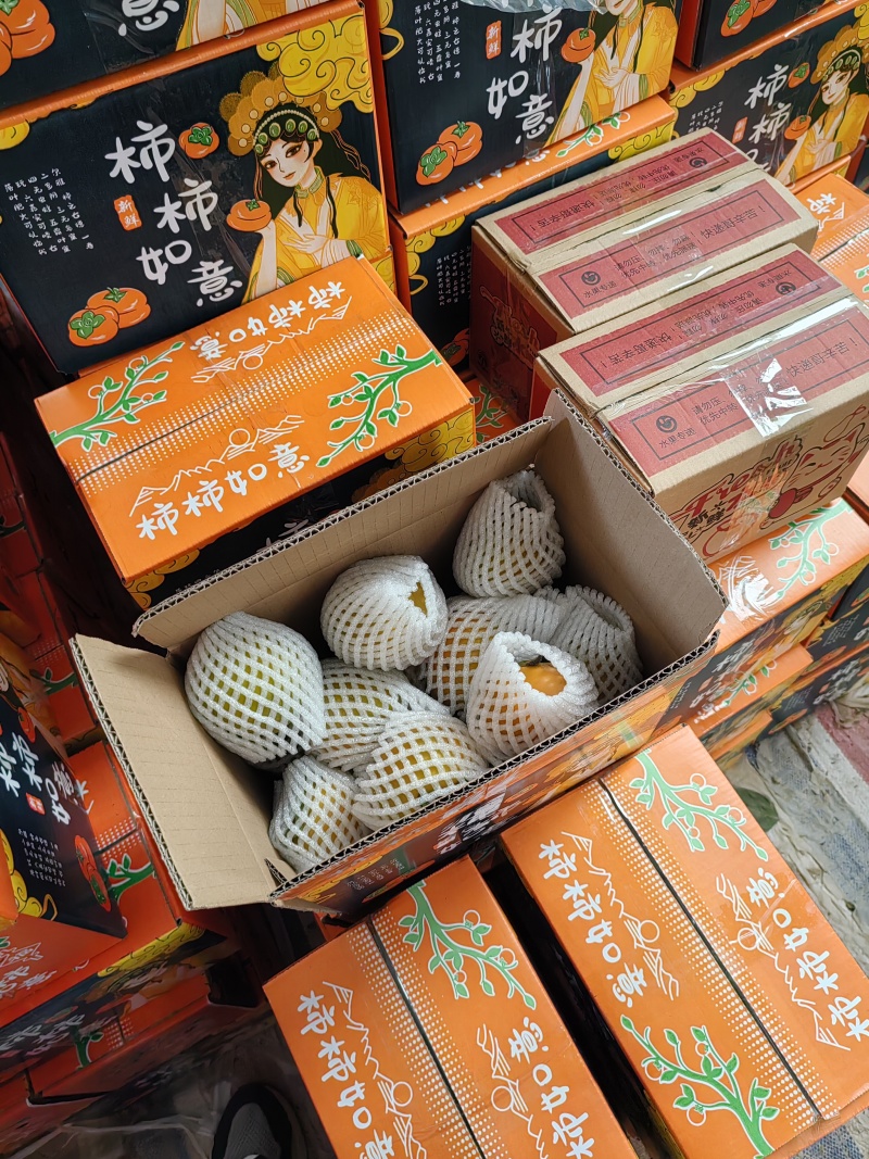 山西阳丰巧克力脆柿一件代发