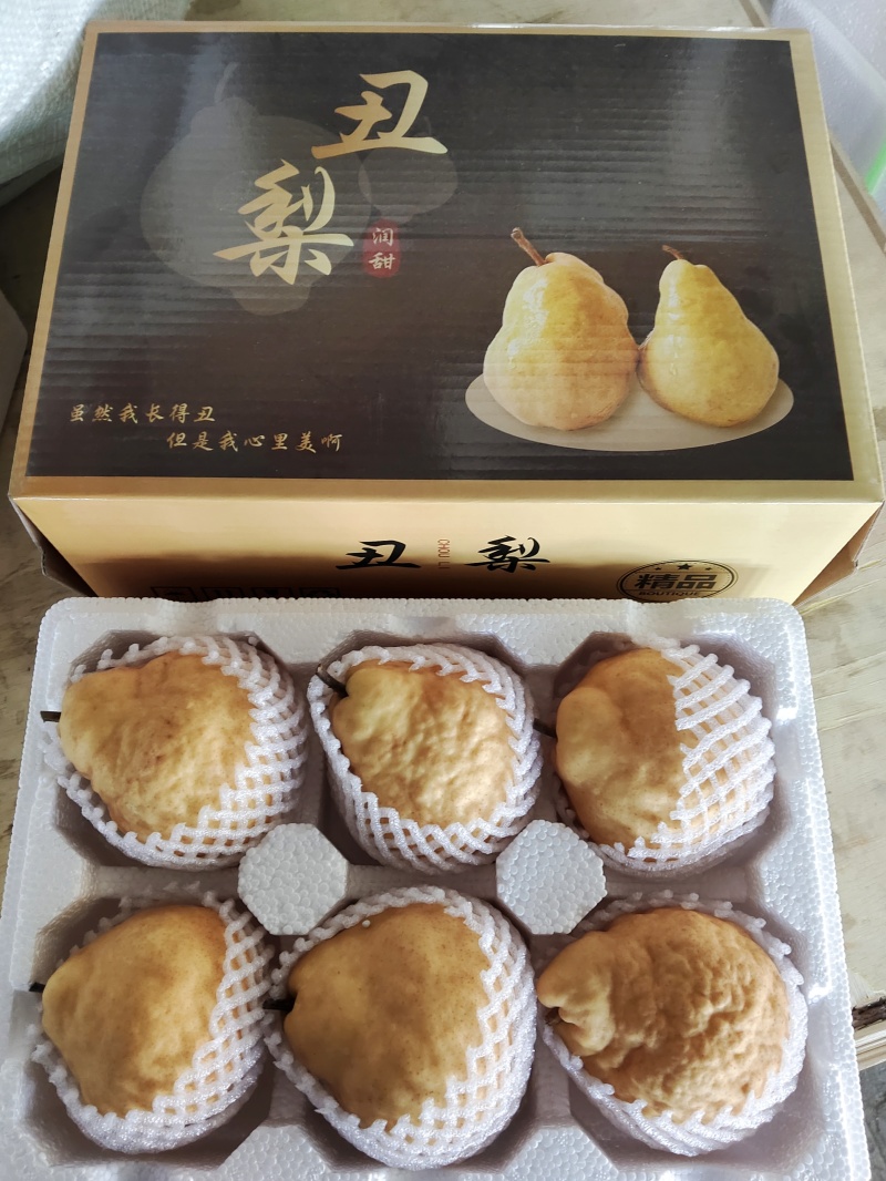 电商代发烟台中华丑梨软糯蜜甜产地直发对接直播电商抖音各平