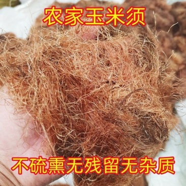 玉米须茶新鲜货干品批代发中药材天然农家自采玉米毛毛玉米芯