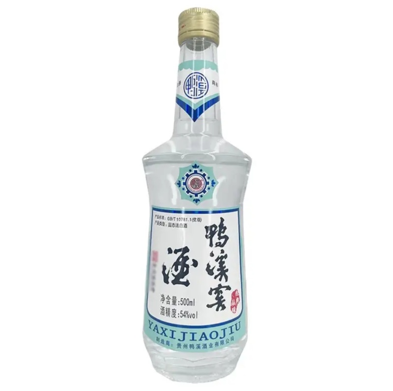 鸭溪窖经典品味，浓香型白酒，54度，浓香的味道酱香的口感