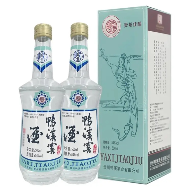 鸭溪窖经典品味，浓香型白酒，54度，浓香的味道酱香的口感