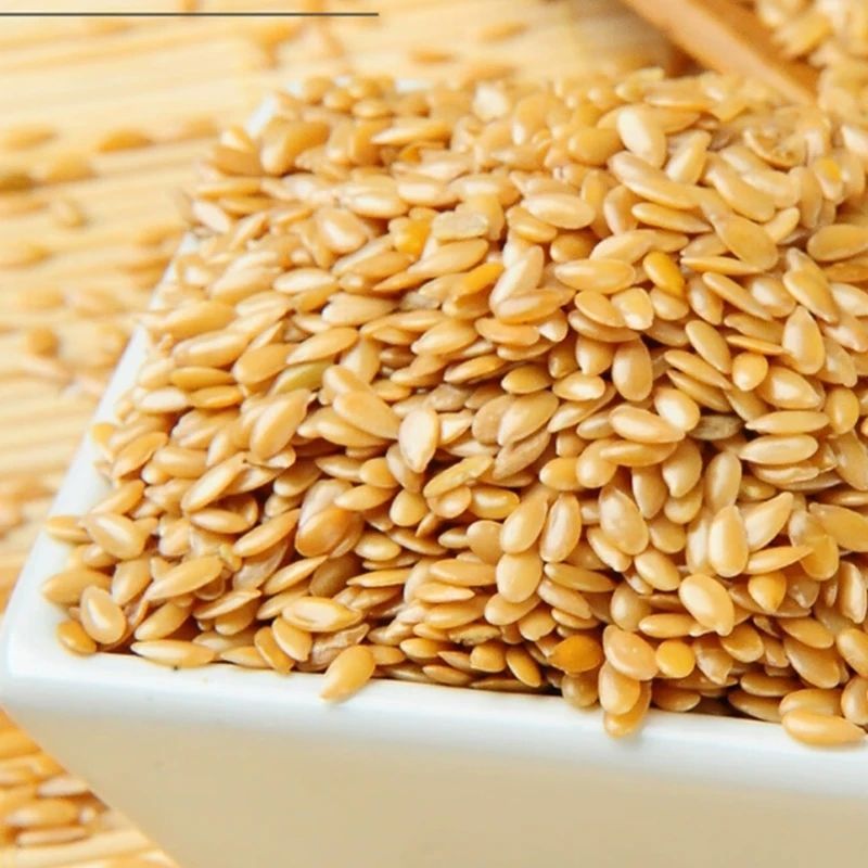 亚麻籽新鲜散装膳食餐即生黄金亚麻子籽胡麻籽杂粮泡