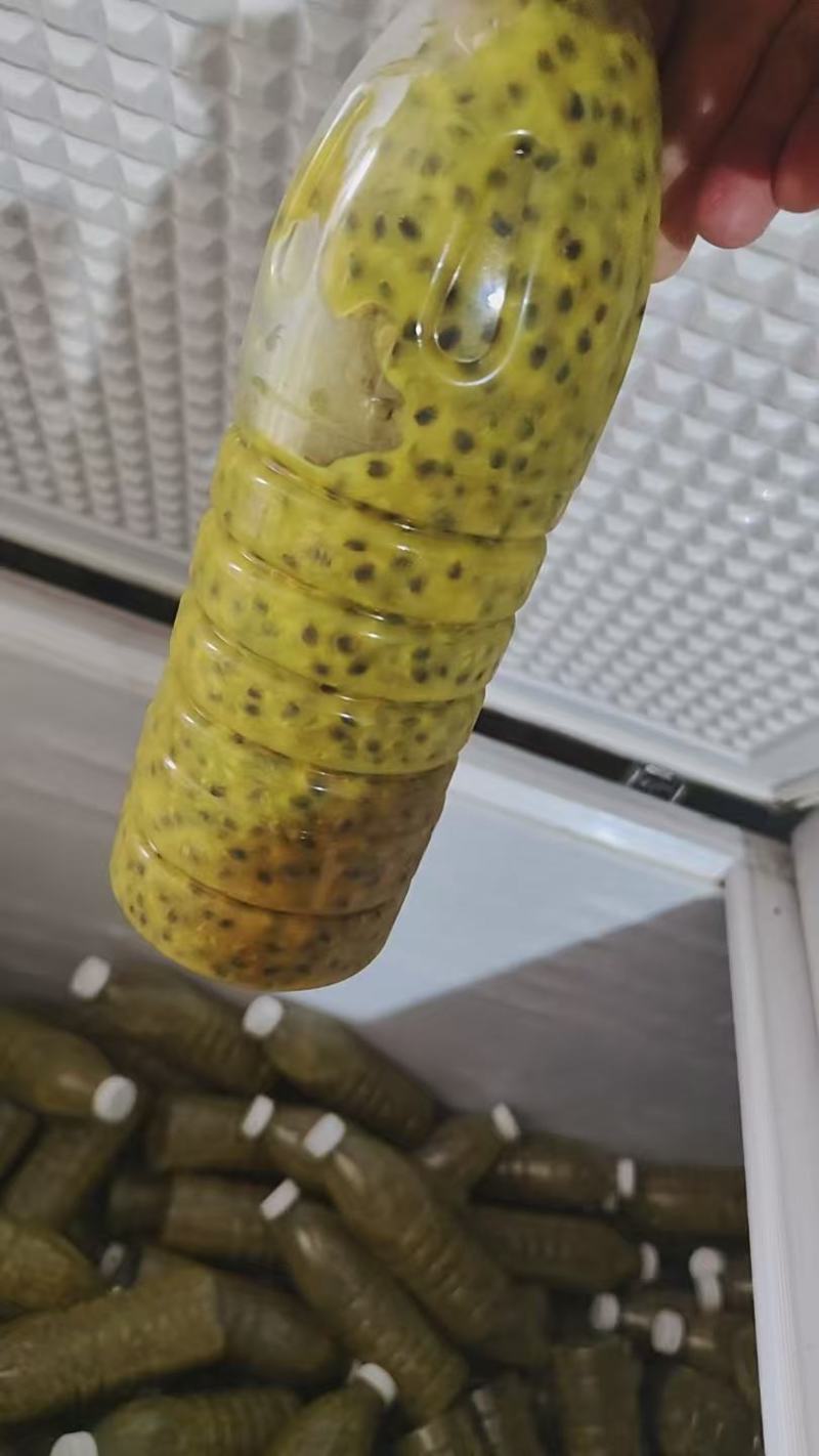 百香果浆，百香果汁，钦蜜9号，手工挖浆，***剂