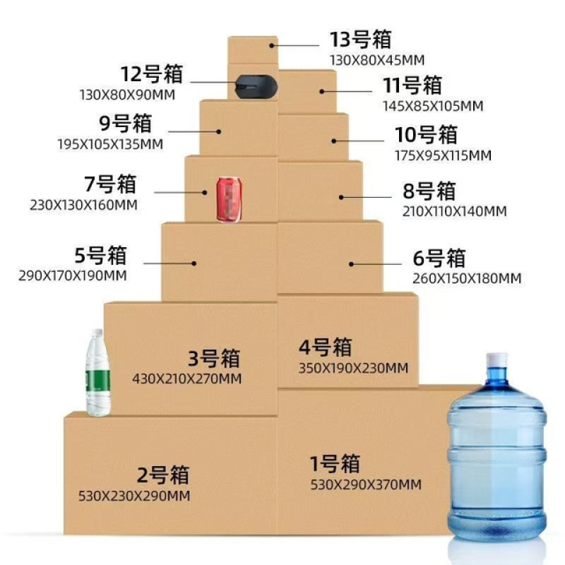 特价物流快递盒纸箱邮政加厚特硬批发工厂发货电商纸盒子箱子