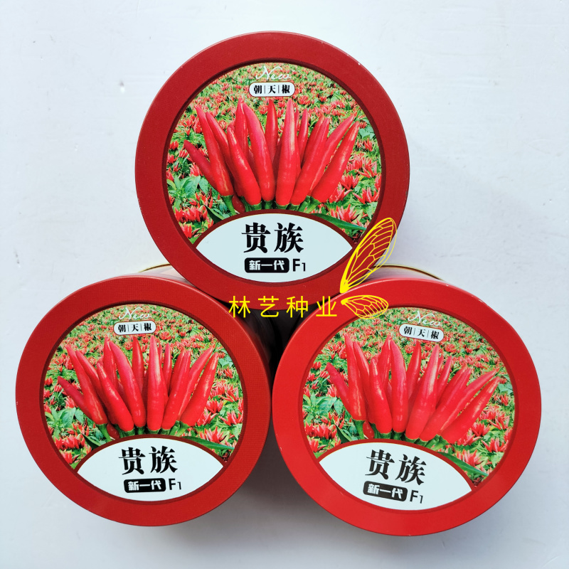 贵族新一代朝天椒种子高辣特辣簇生型高产小米辣椒朝天椒