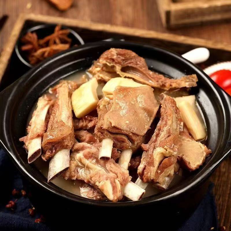手抓羊肉散养羔羊新鲜羊肉手把羊排肋排熟食开袋即