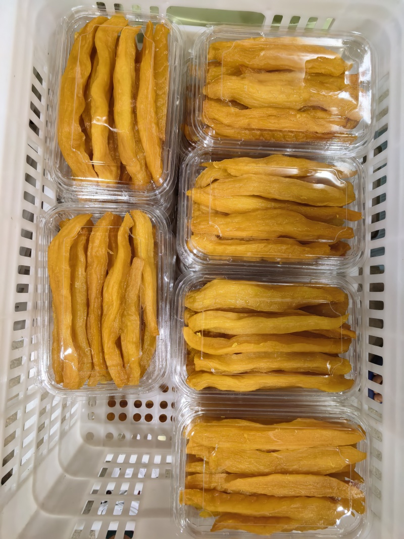 倒蒸带皮小香薯条散货袋装规格齐全即食地瓜干红薯条