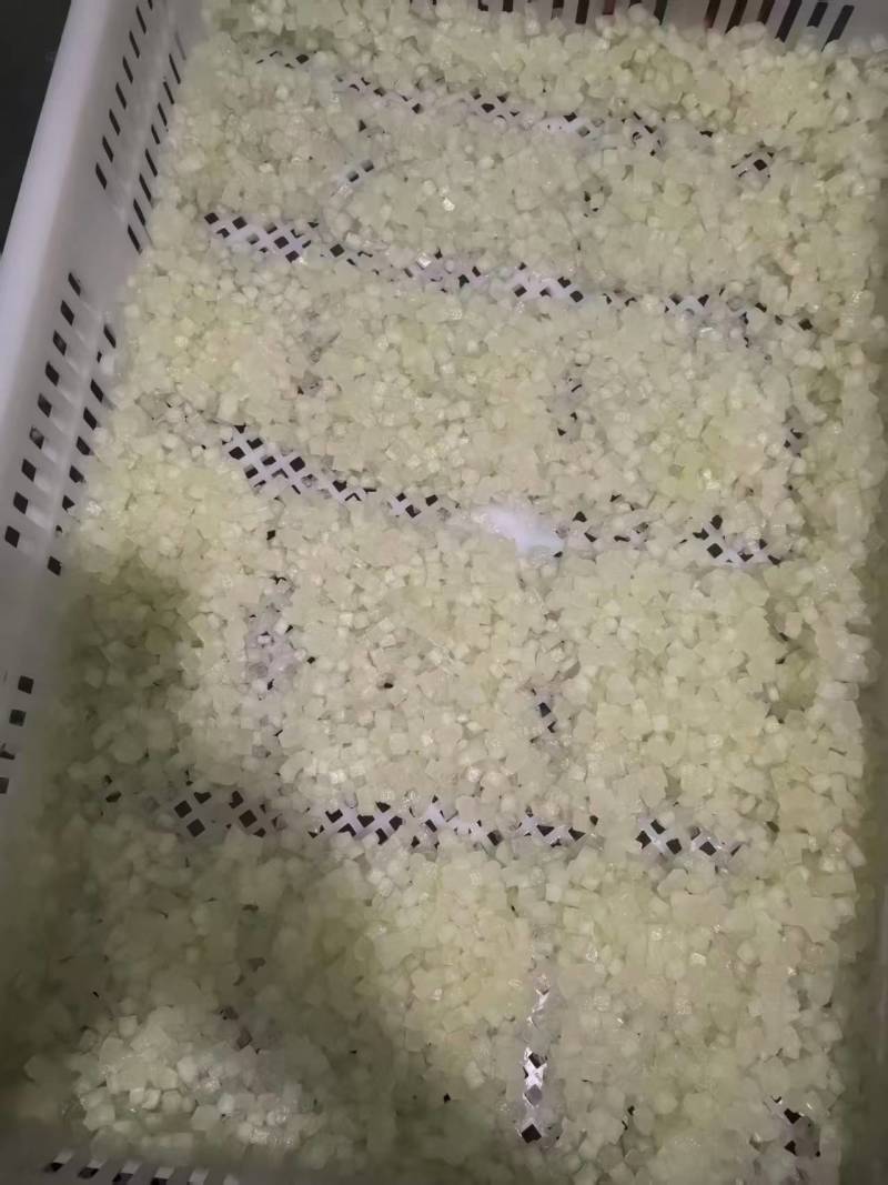 冬瓜丁批发速冻冬瓜丁货量充足可视频看货