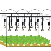 吊挂旋转喷头套装蔬菜喷灌防滴雾化喷头可按需定制
