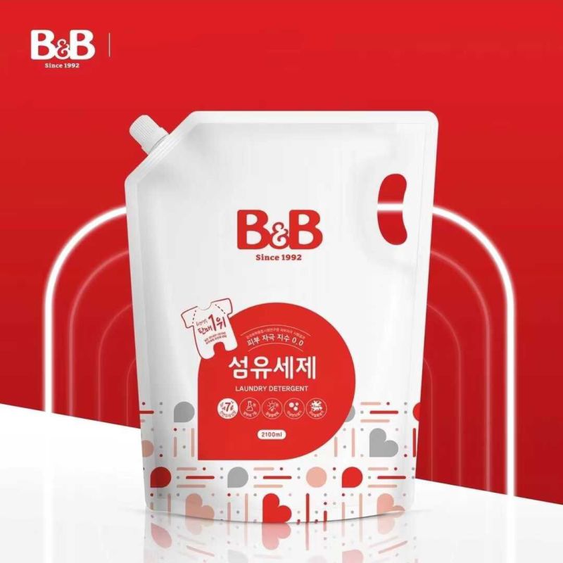 B&B保宁洗衣液.韩国婴儿洗衣宝宝专用衣物清洗液除菌正品