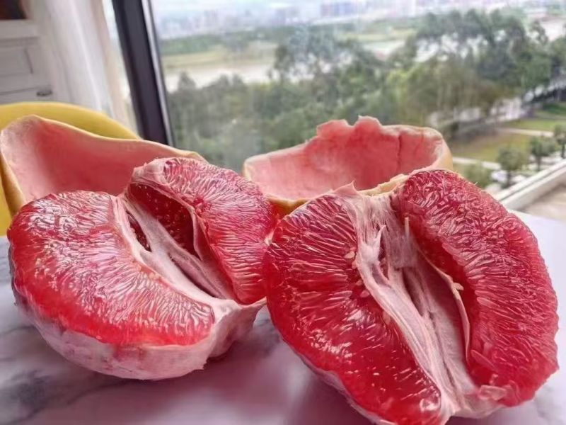 湖北柚子红心蜜柚/产地直发货源充足量大从优欢迎联系
