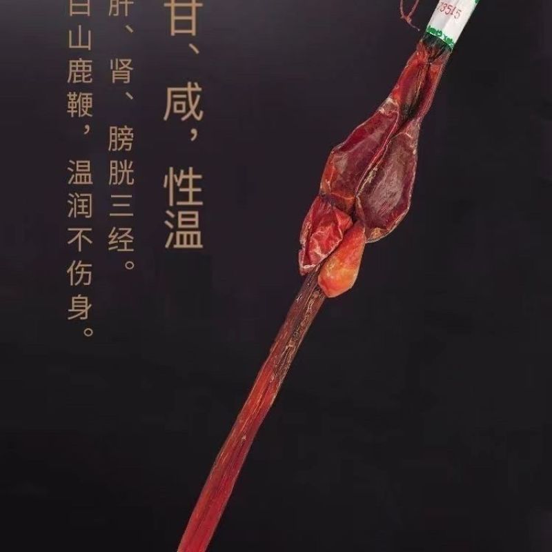 鹿鞭干吉林鹿鞭整根带证鹿鞭酒泡酒料男性鹿鞭片正品泡酒药材