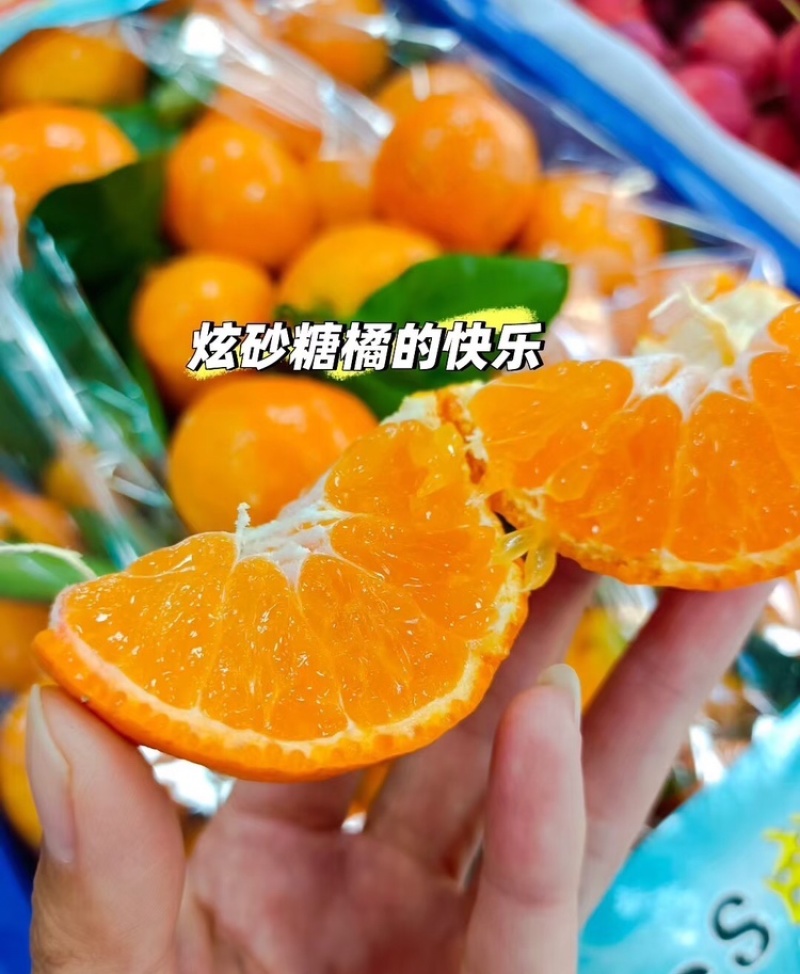 【广西沙糖桔】金秋沙糖桔皮薄多汁供应市场电商商超