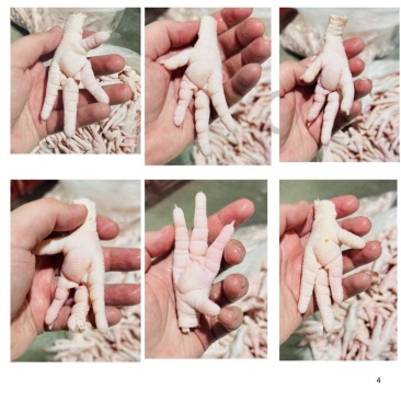 冷冻凤爪40-45克，标准等级