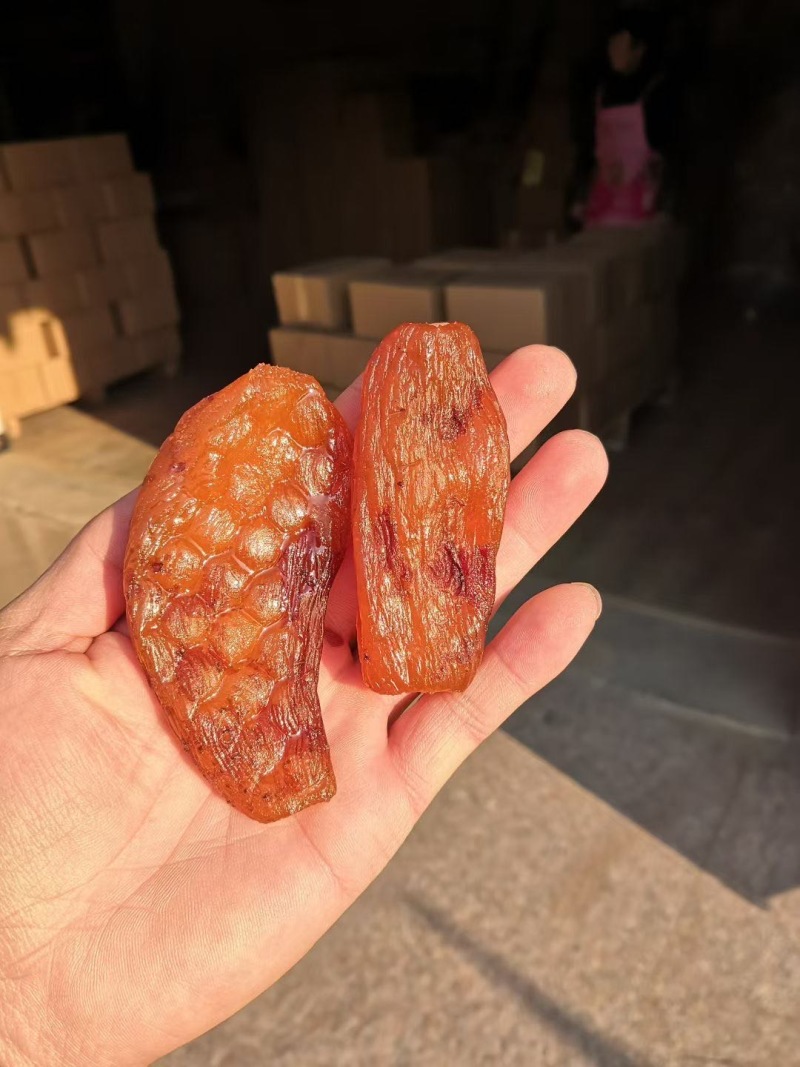 浙江临安带皮小香薯干，塑封盒装