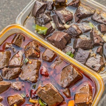 【锡纸鸭血】麻辣鸭血