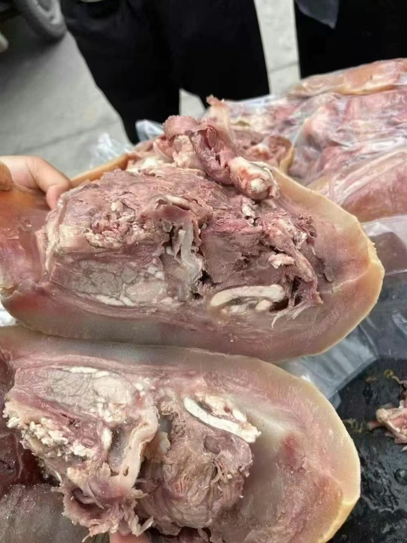 熟牛头肉去油去淋巴真空独立包装，纯干货证件齐全