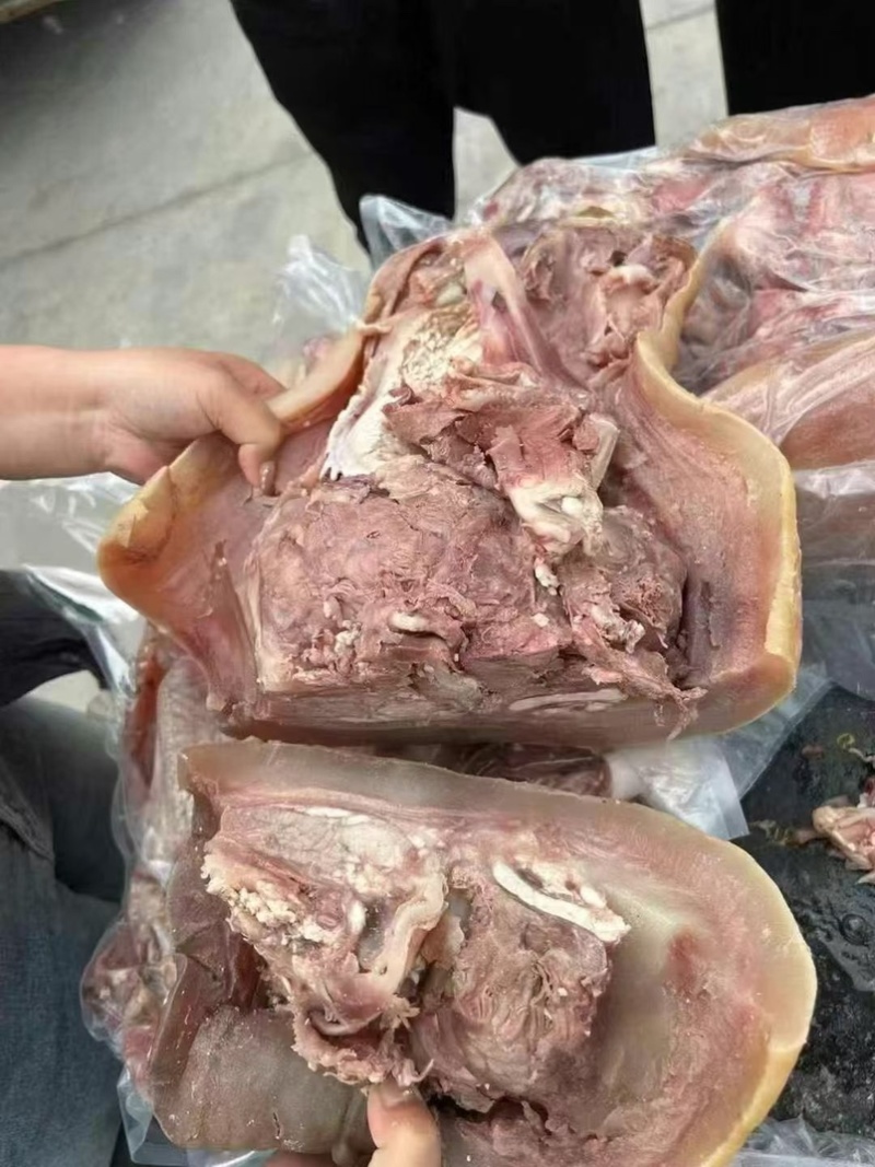 熟牛头肉去油去淋巴真空独立包装，纯干货证件齐全