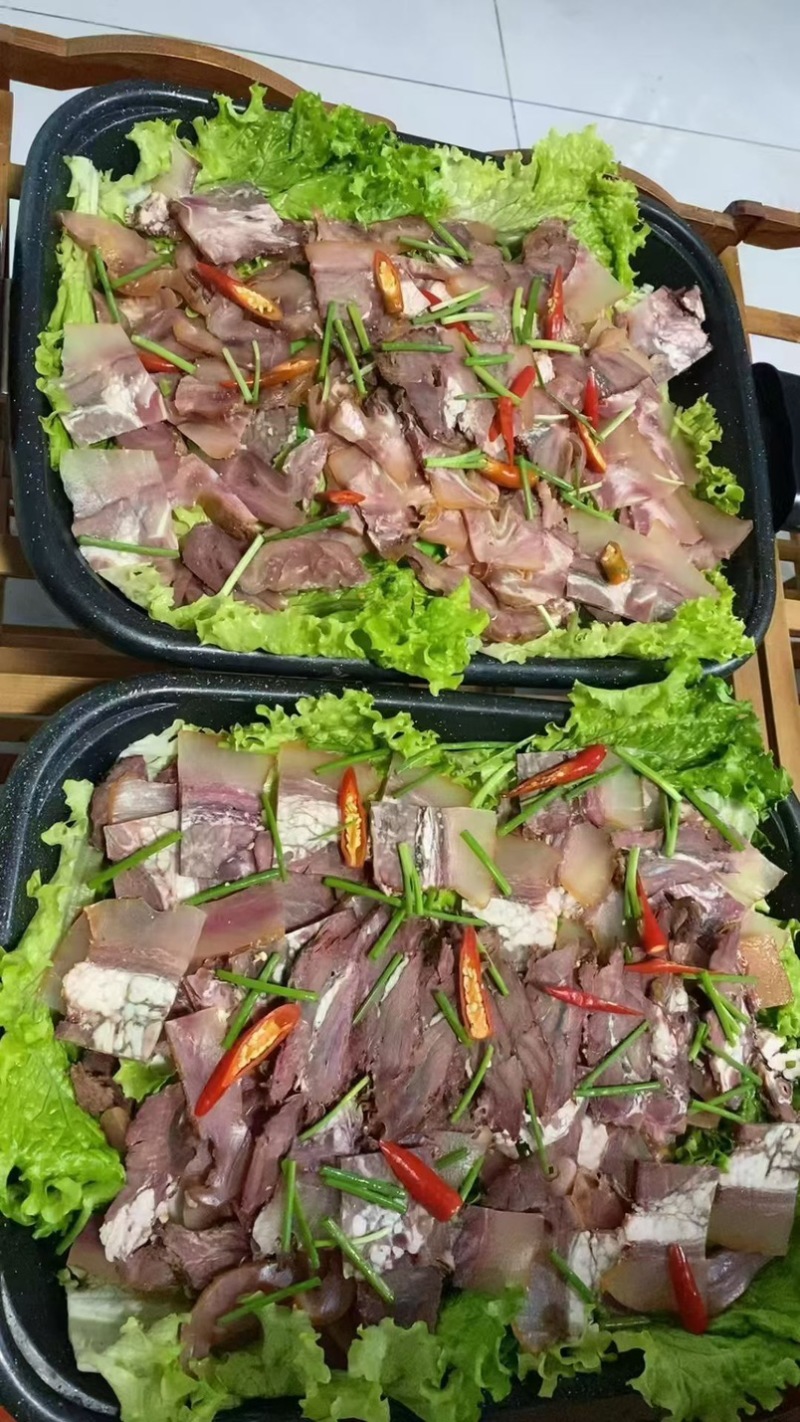 熟牛头肉去油去淋巴真空独立包装，纯干货证件齐全