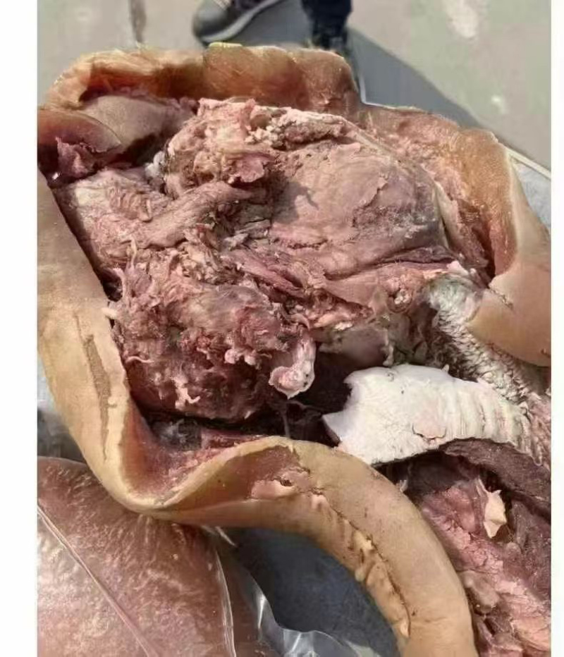 熟牛头肉去油去淋巴真空独立包装，纯干货证件齐全