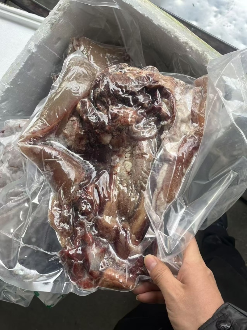 熟牛头肉去油去淋巴真空独立包装，纯干货证件齐全