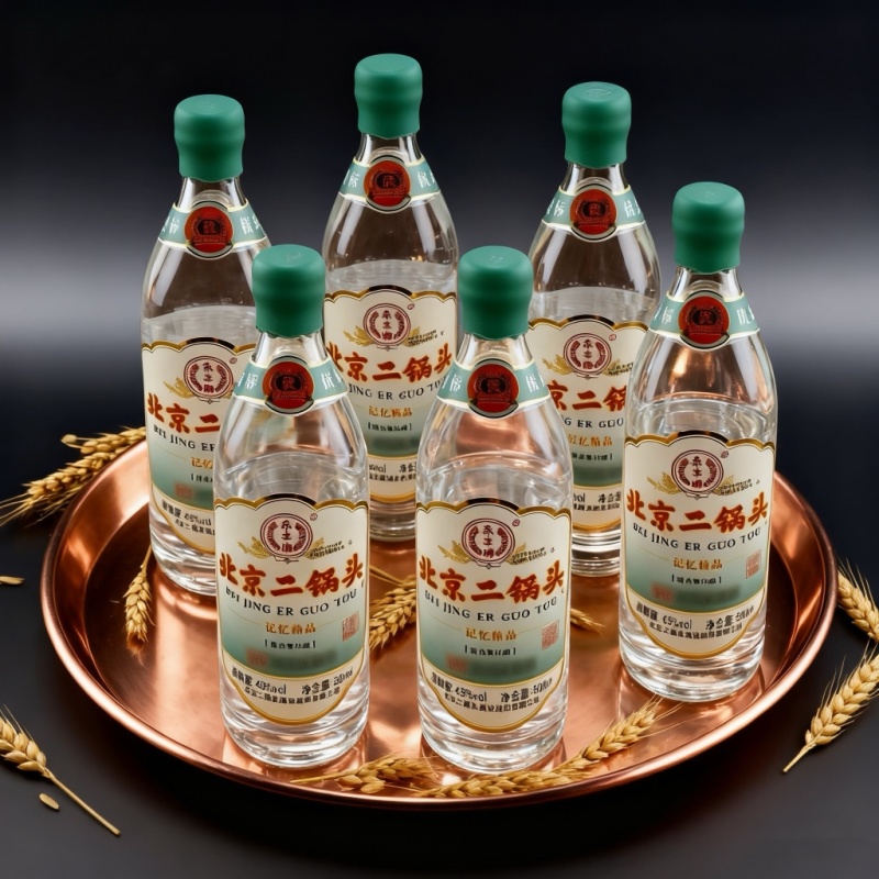 永丰北京二锅头，国标优级白酒，纯粮固态，42度52度
