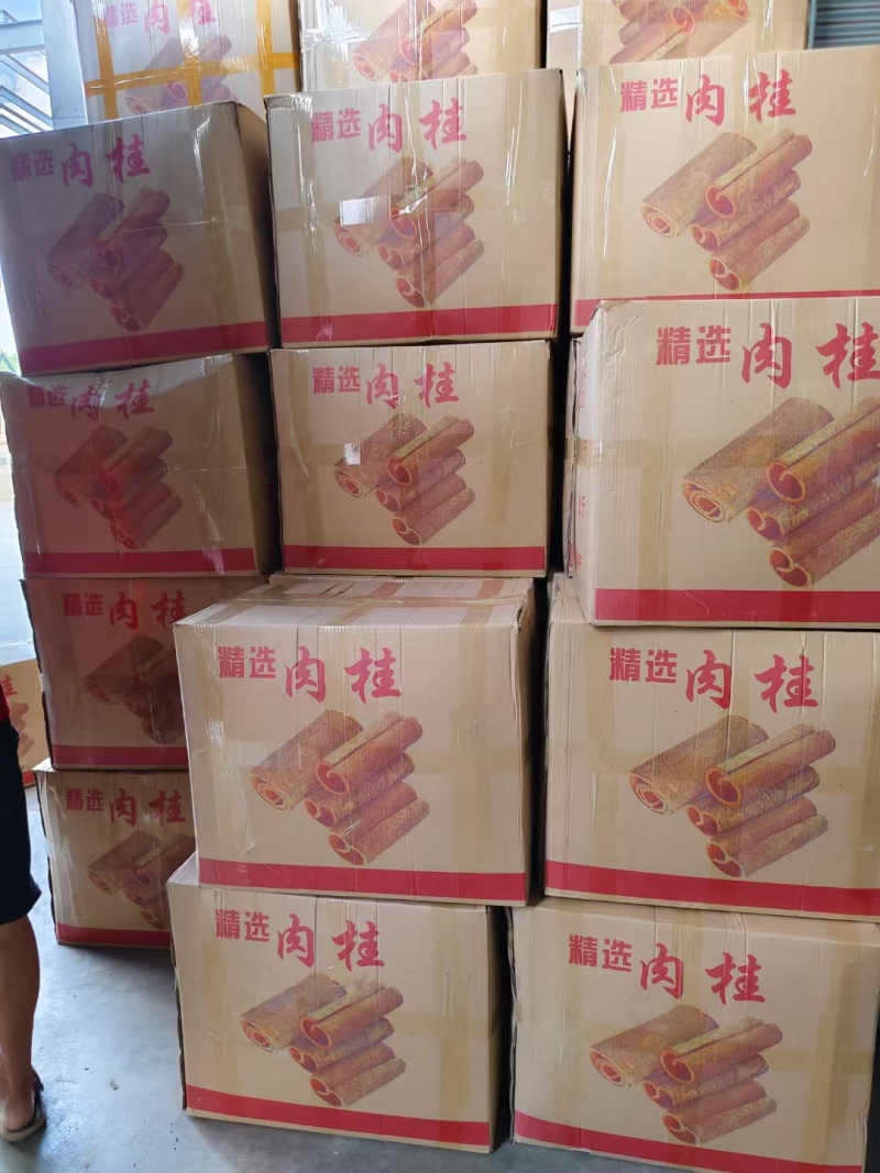 小肉桂桂皮烟桂烟仔桂，工厂电商卤料产地直供，量大可小刀