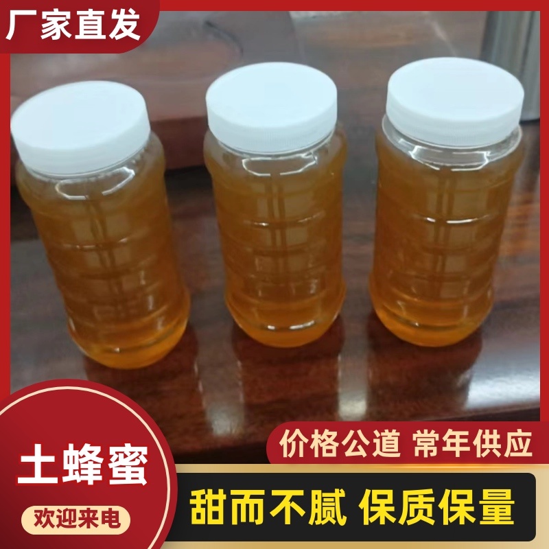 广西农家土蜂蜜蜂蜜口感好自产自销可视频看货对接全国市场