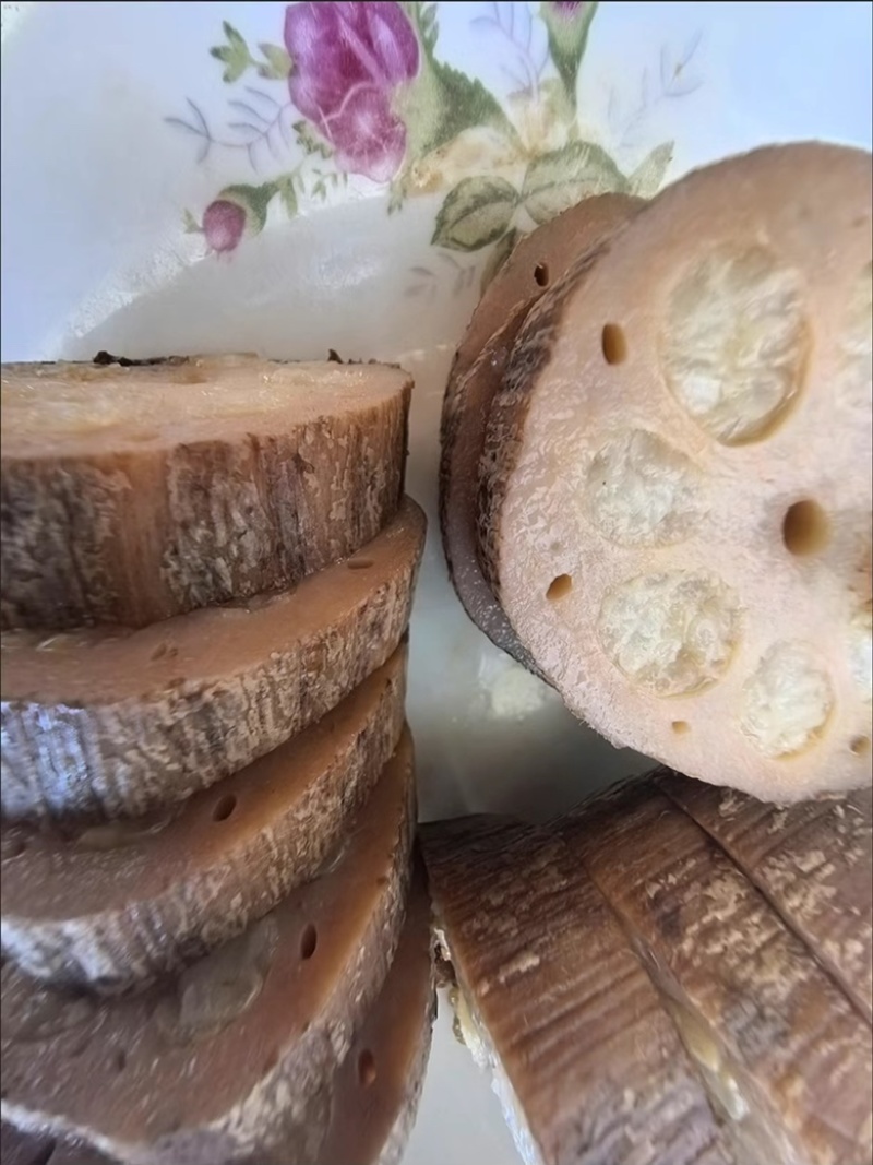 正宗湖北洪湖煲汤莲藕粉藕九孔红藕精品货带泥发货