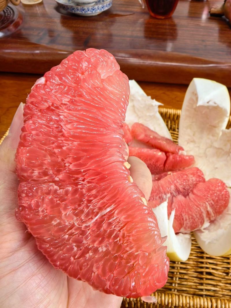 【平和蜜柚/红心柚】产地现摘/皮薄肉厚/对接批发商超电商