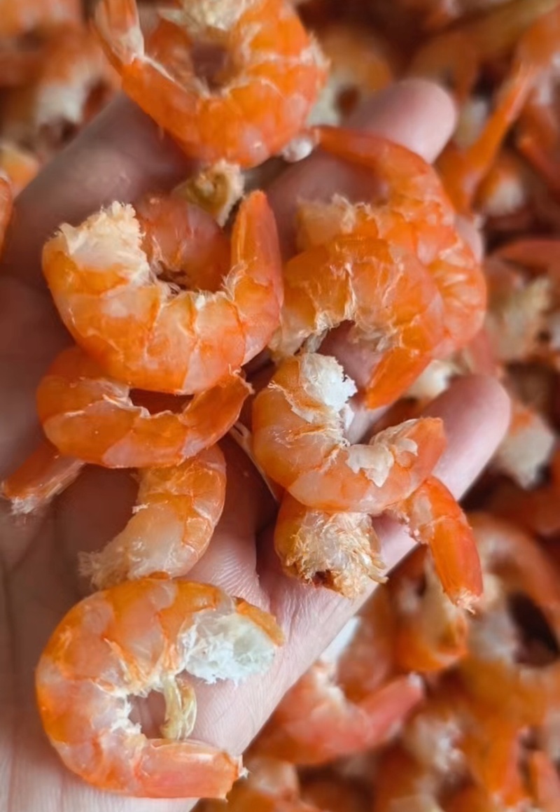 干对虾仁烤虾仁对虾仁鲜虾现烤干度鲜度口感非常好