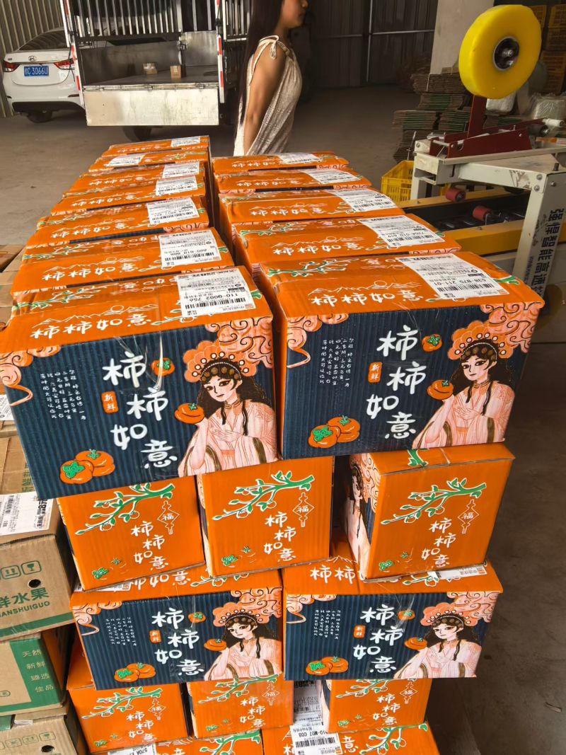 桂林恭城脆柿