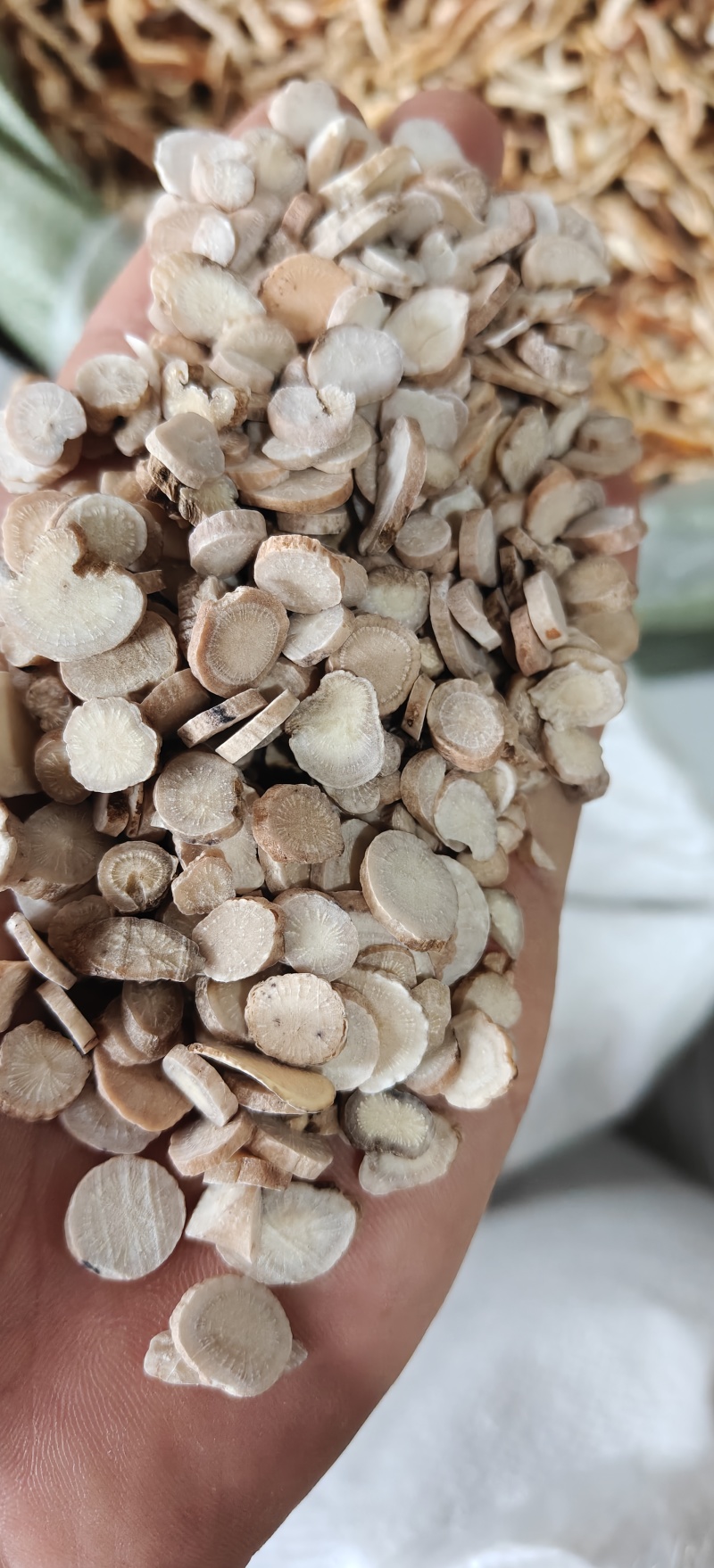 白芍无硫白芍大统关书药业专注品质如图所示一手货源