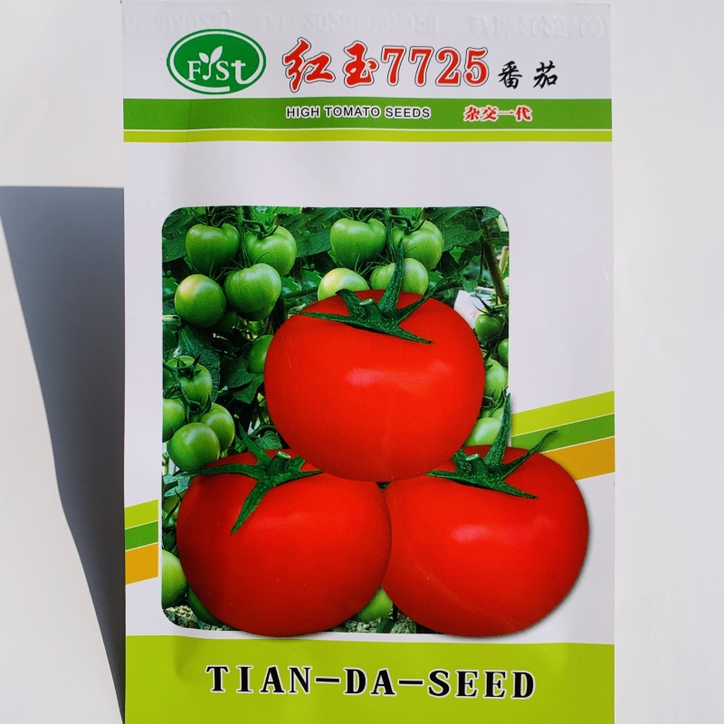 福斯特种苗番茄种子红玉7725大红果西红柿种籽苹果形硬果