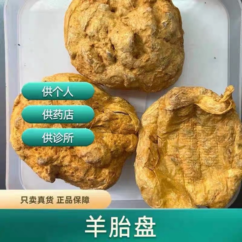 羊胎盘烘干羊胎盘中药材原料羊胎衣纯正品