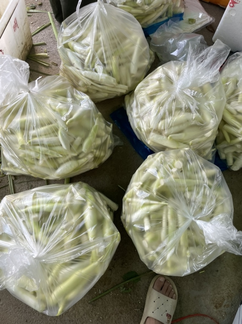 浙江美人茭白肉食堂快餐蔬菜茭白绿色蔬菜