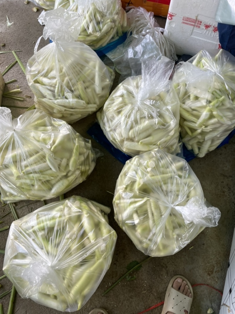 浙江美人茭白肉食堂快餐蔬菜茭白绿色蔬菜