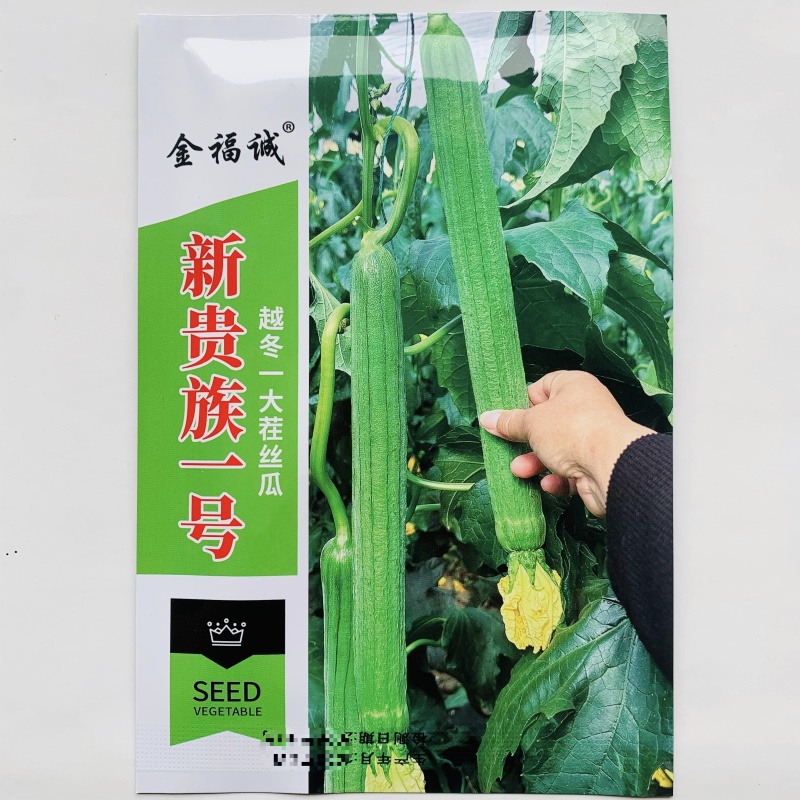 耐寒特长丝瓜种子新贵族一号丝瓜种籽越冬一大茬丝瓜种子高产