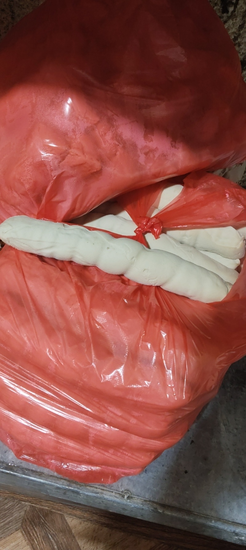 手工素鸡，素肠