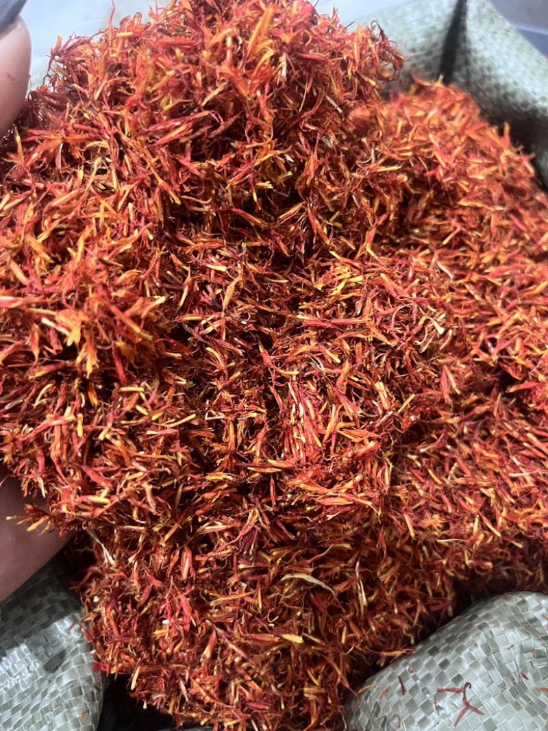 红花新疆精选红花净货无杂质不熏硫不染色含量高
