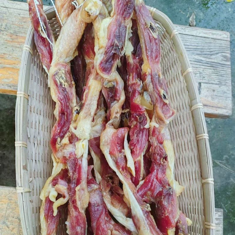 腊鸡条农家赣南腊味手工晒干风干腊鸡条，腊鸡腿腊肉